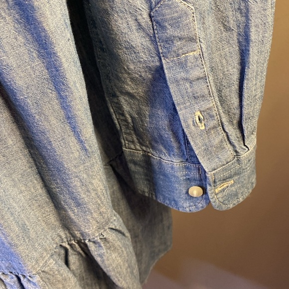 Polo Ralph Lauren NWT Blue Denim Kids Dress size 16 - Picture 5 of 7